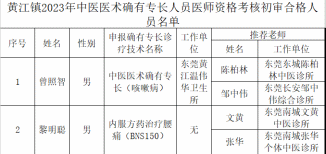 2023年中醫(yī)醫(yī)術確有專長人員醫(yī)師資格考核初審合格人員信息公示_1