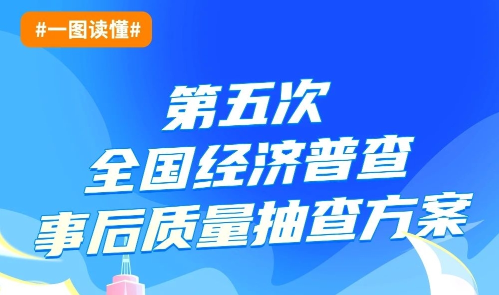 一圖讀懂丨第五次全國(guó)經(jīng)濟(jì)普查事后質(zhì)量抽查方案