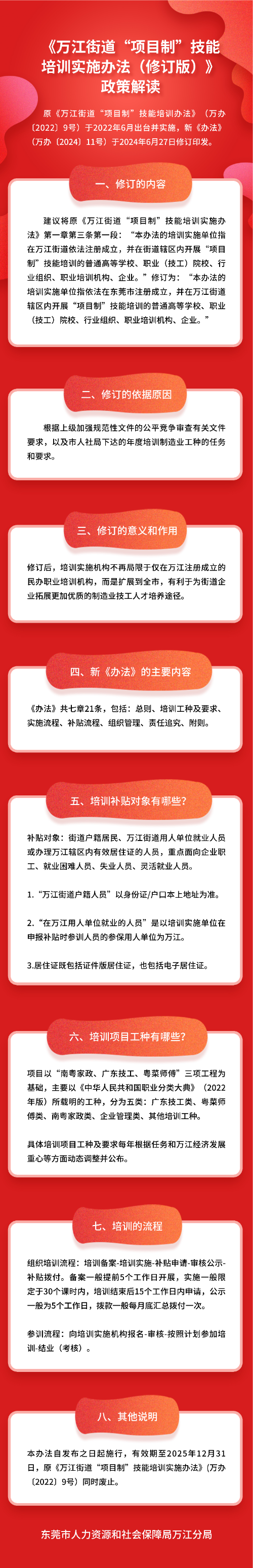 《萬(wàn)江街道“項(xiàng)目制”技能培訓(xùn)實(shí)施辦法（修訂版）》政策解讀.jpg